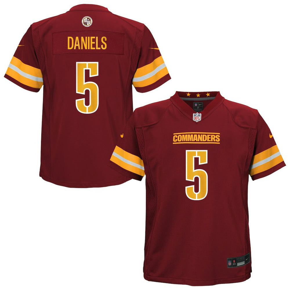 NFL Washington Commanders Jayden Daniels  Preschool Team Player Game Jersey
