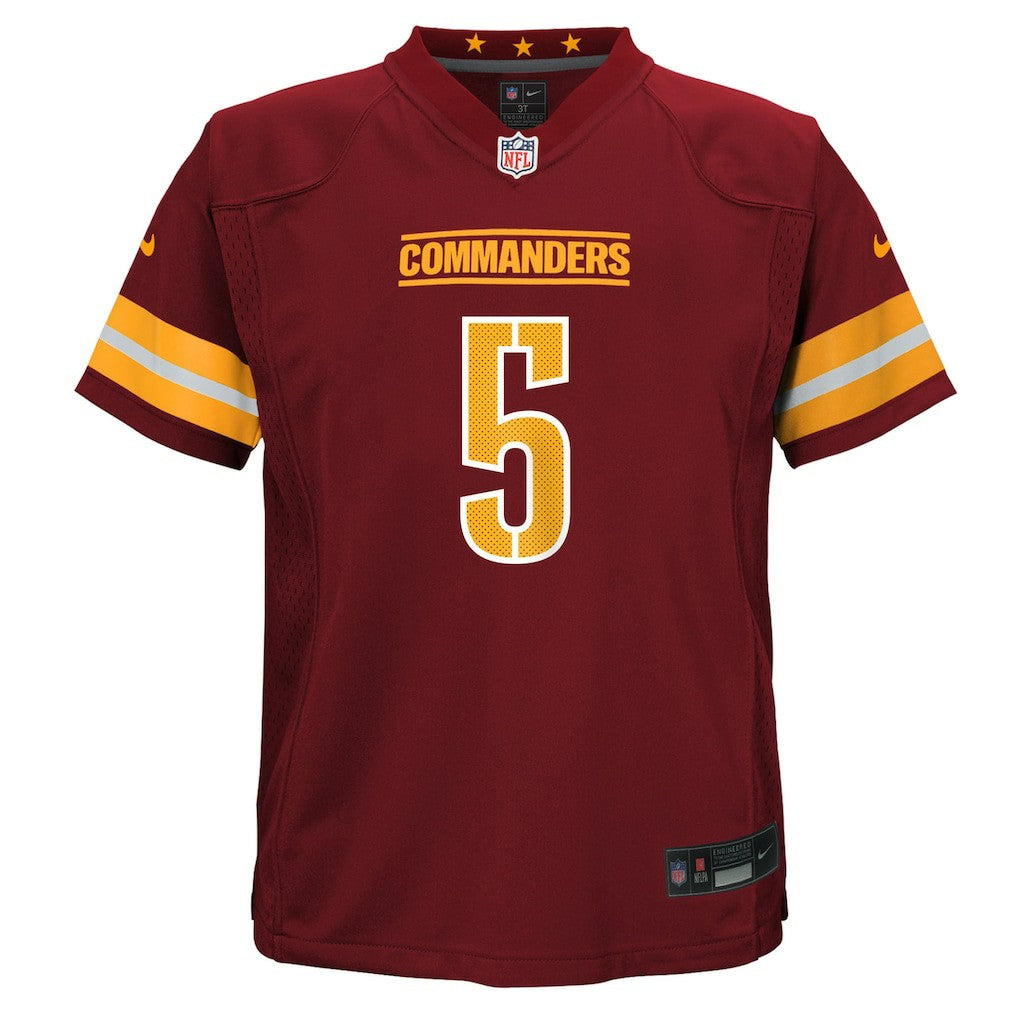 NFL Washington Commanders Jayden Daniels  Preschool Team Player Game Jersey