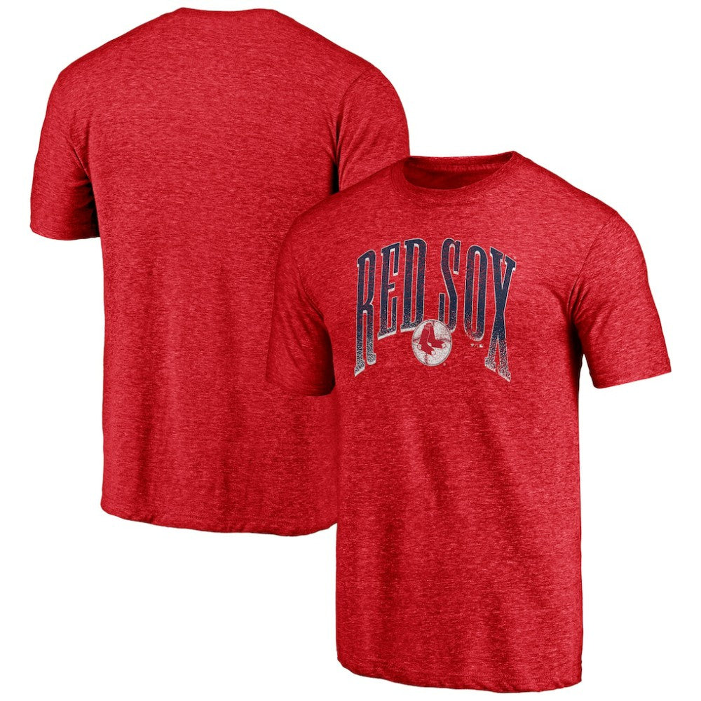 Boston Red Sox Line Corps Tri-Blend T-Shirt - Red