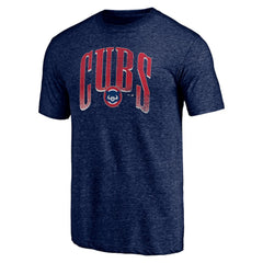 Chicago Cubs Line Corps Tri-Blend T-Shirt - Navy