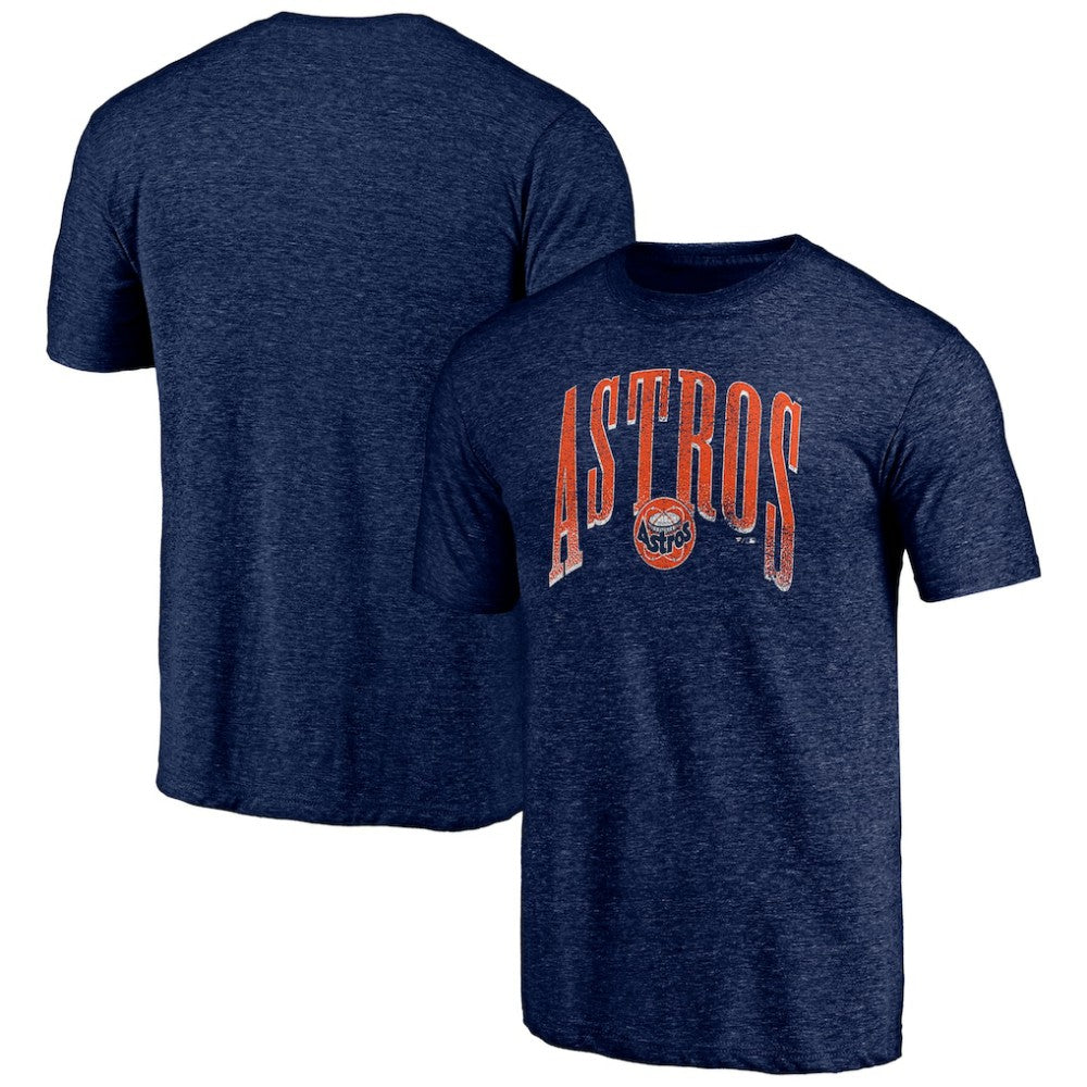 Houston Astros Line Corps Tri-Blend T-Shirt - Navy