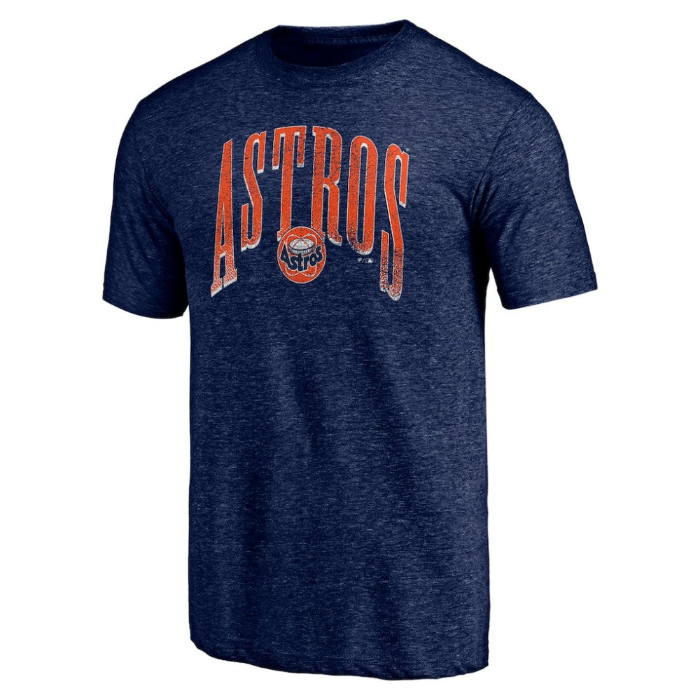 Houston Astros Line Corps Tri-Blend T-Shirt - Navy