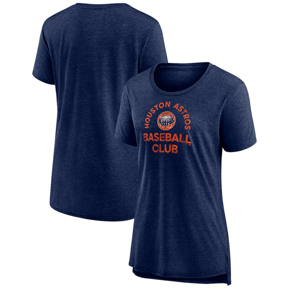Houston Astros Women's Selected First Tri-Blend T-Shirt - Navy