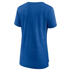 Los Angeles Dodgers Women's Toppler Tri-Blend T-Shirt - Royal