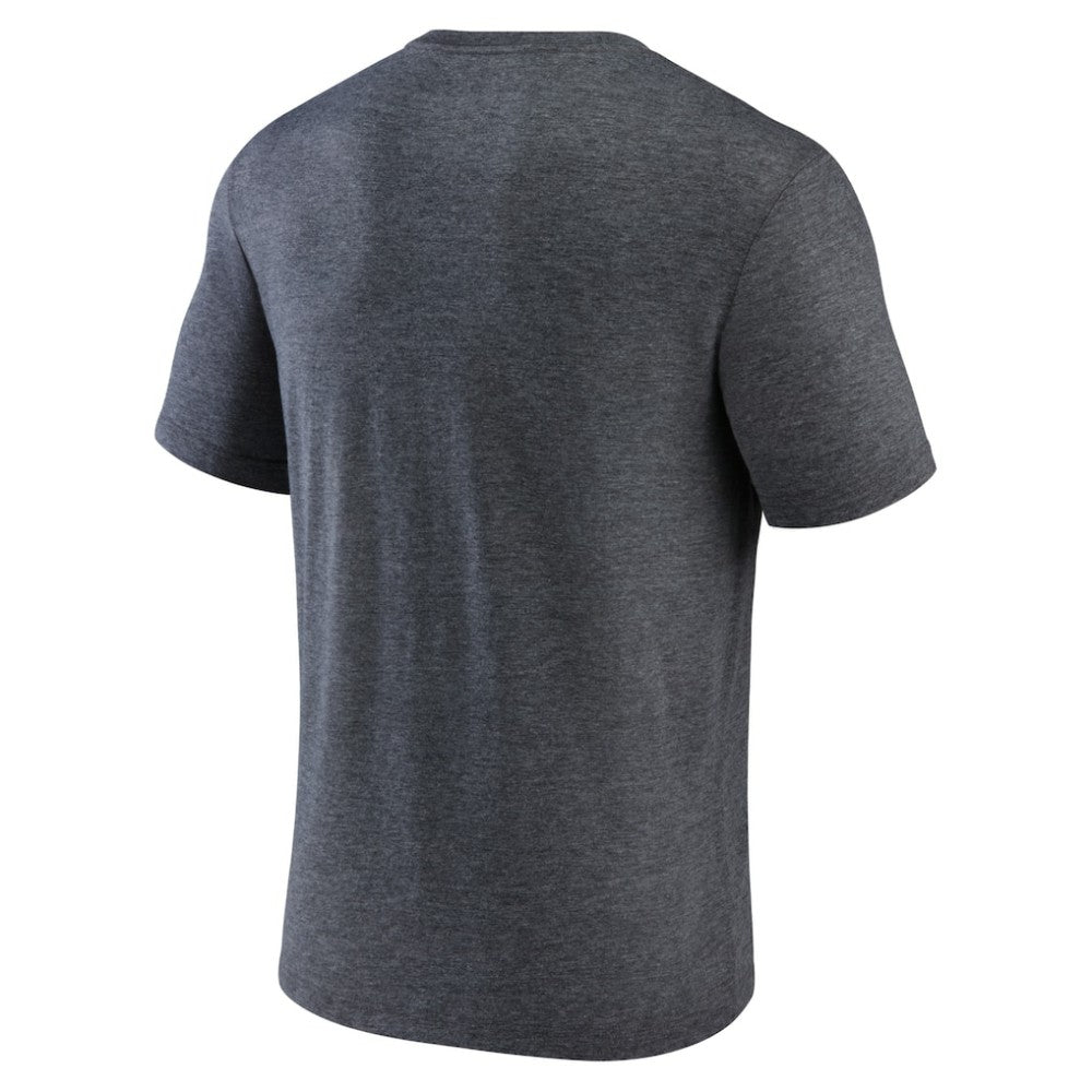 San Francisco Giants Bay City Baseball Tri-Blend T-Shirt - Charcoal