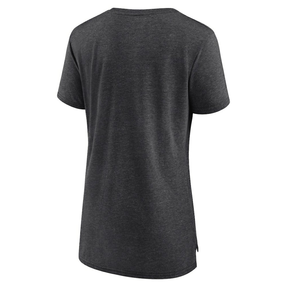 Tampa Bay Rays Women's Power Swing Tri-Blend T-Shirt - Gray