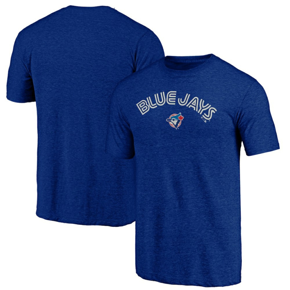 Toronto Blue Jays Cooperstown Series Sweep Tri-Blend T-Shirt - Royal