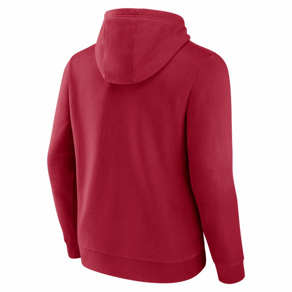 Arizona Diamondbacks Official Wordmark Pullover Hoodie - Red