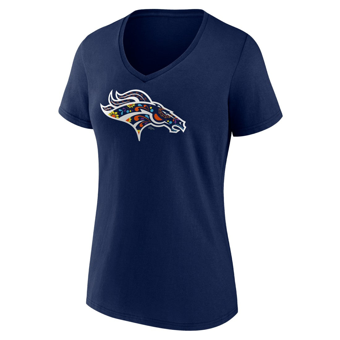 NFL Denver Broncos Women's Mexico Bronco V-Neck T-Shirt