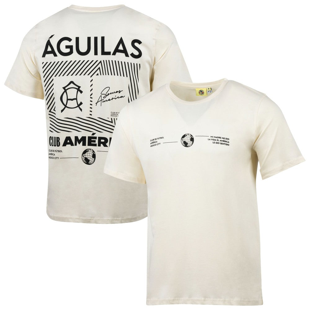 Club America Sport Design Sweden Everyday Relaxed T-Shirt / Soccer Sale