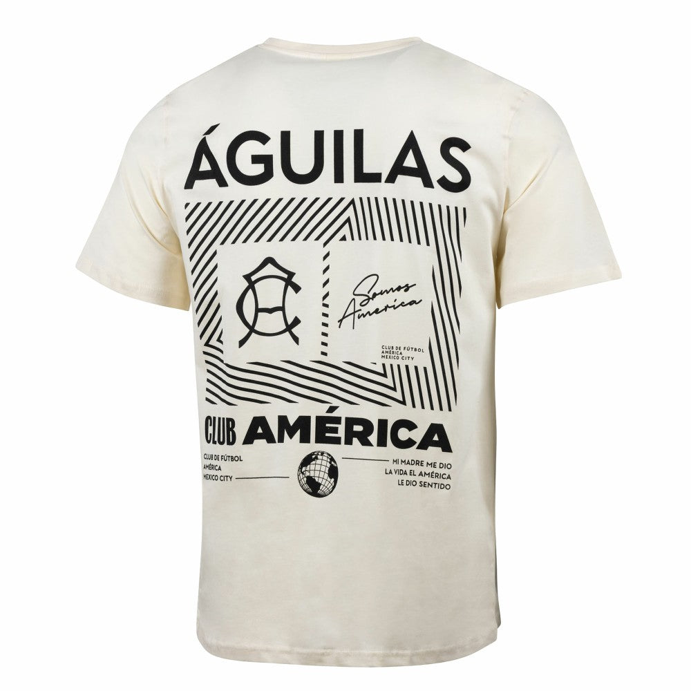Club America Sport Design Sweden Everyday Relaxed T-Shirt / Soccer Sale