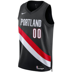 Scoot Henderson Portland Trail Blazers Unisex Swingman Jersey - Icon Edition - Black | Nike for sale