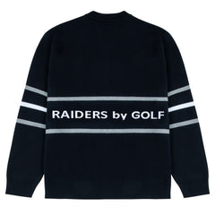 NFL Las Vegas Raiders GOLF WANG Jacquard Pullover Sweater