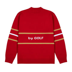NFL San Francisco 49ers GOLF WANG Jacquard Pullover Sweater