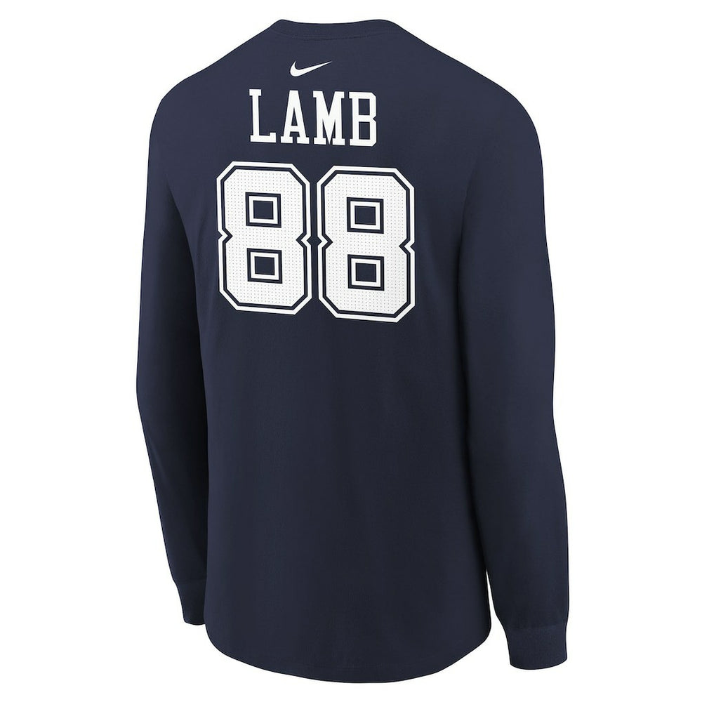 NFL Dallas Cowboys CeeDee Lamb  Youth Player Name & Number Long Sleeve T-Shirt
