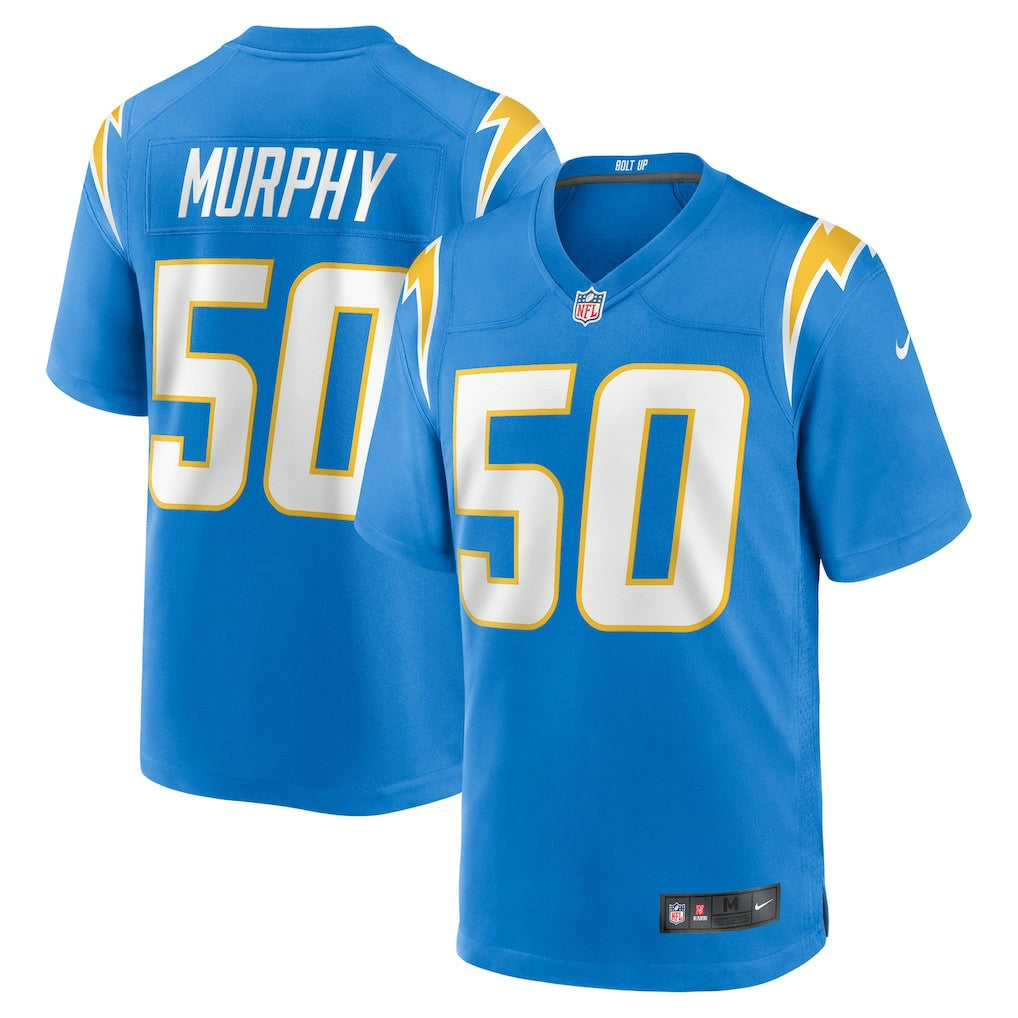 NFL Los Angeles Chargers Caleb Murphy  Team Game Jersey