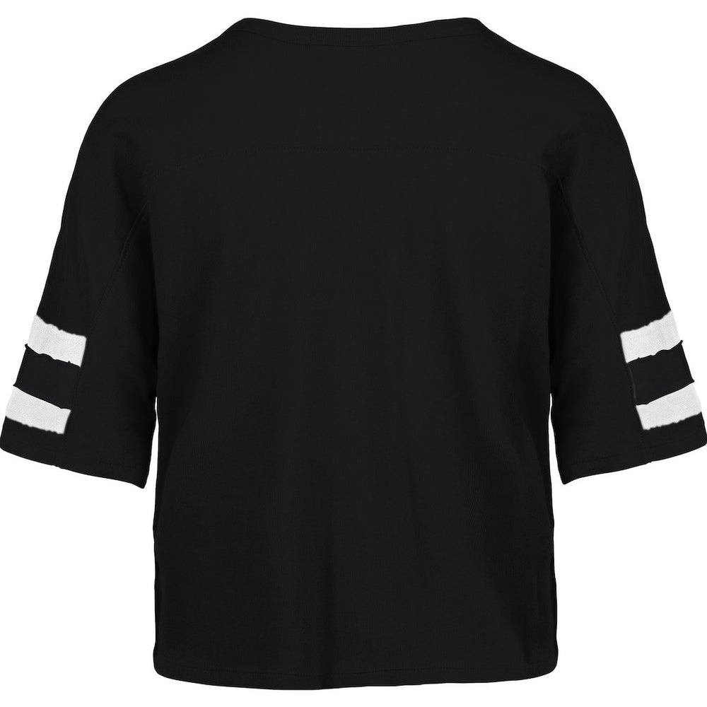 NFL Baltimore Ravens '47 Women's Premier Scout Cropped V-Neck T-Shirt