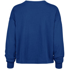 NFL New York Giants '47 Women's Muse Sydney Long Sleeve Cropped T-Shirt
