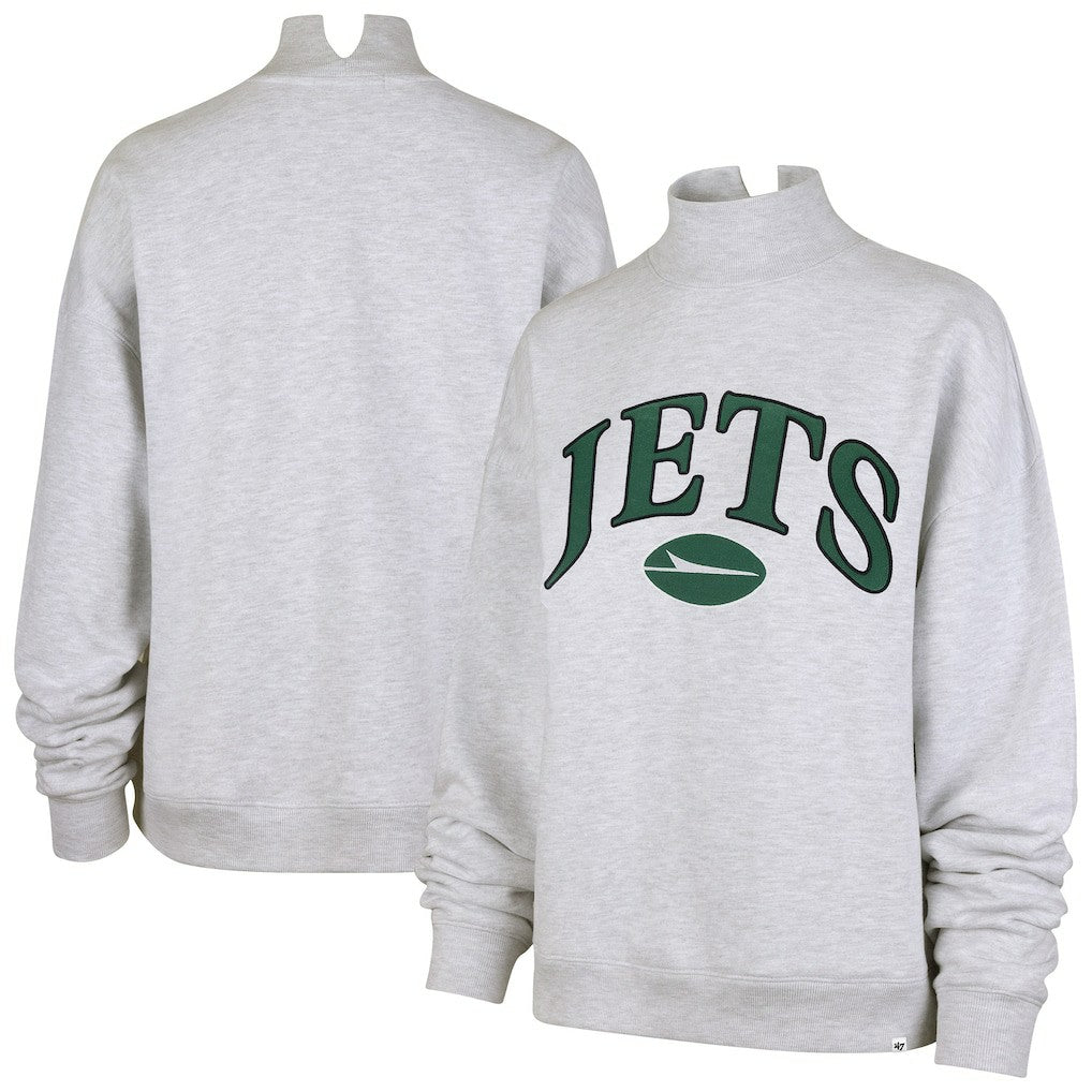NFL New York Jets '47 Women's Vantage Mock Neck Pullover Sweatshirt