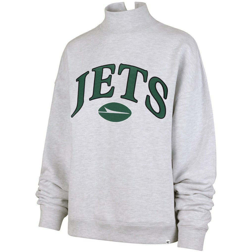 NFL New York Jets '47 Women's Vantage Mock Neck Pullover Sweatshirt