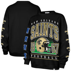 NFL New Orleans Saints '47 Women's Go Big Oversized Pullover Sweatshirt