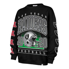 NFL Las Vegas Raiders '47 Women's Go Big Oversized Pullover Sweatshirt