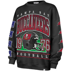 NFL Tampa Bay Buccaneers '47 Women's Go Big Oversized Pullover Sweatshirt