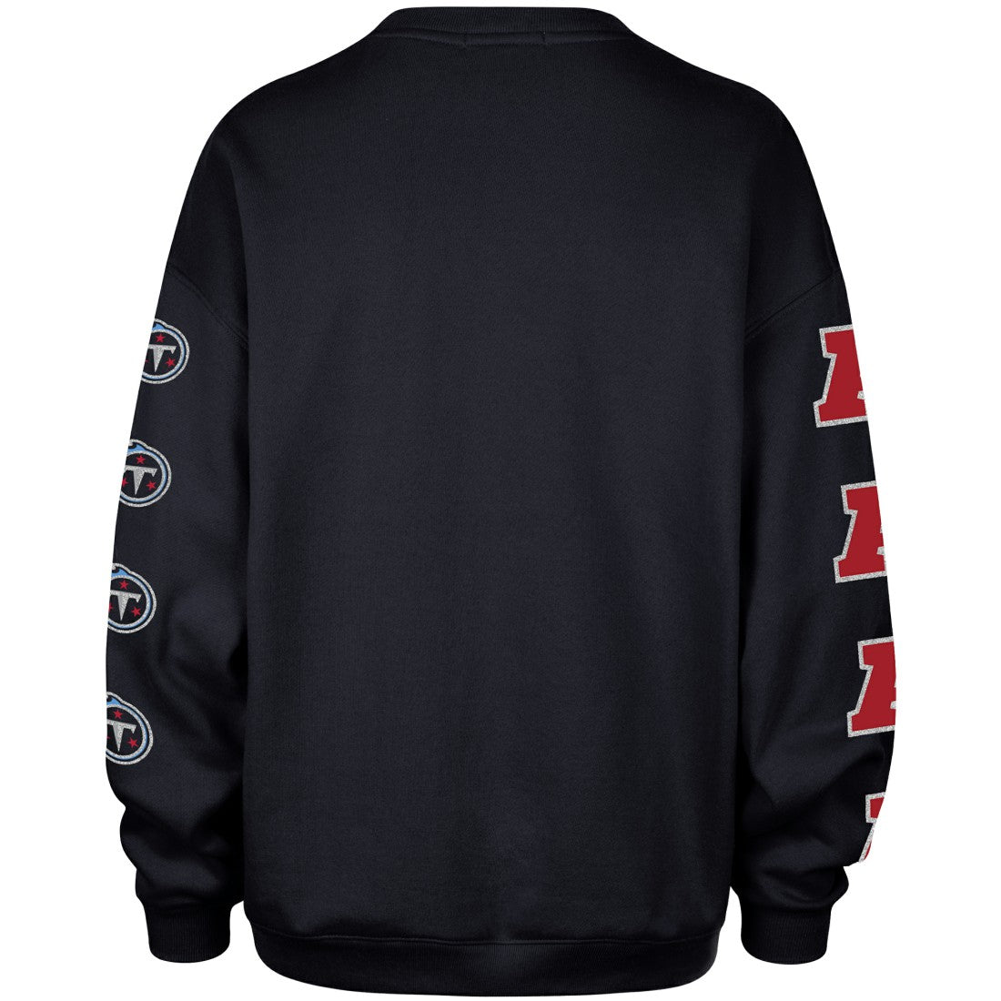 NFL Tennessee Titans '47 Women's Go Big Oversized Pullover Sweatshirt