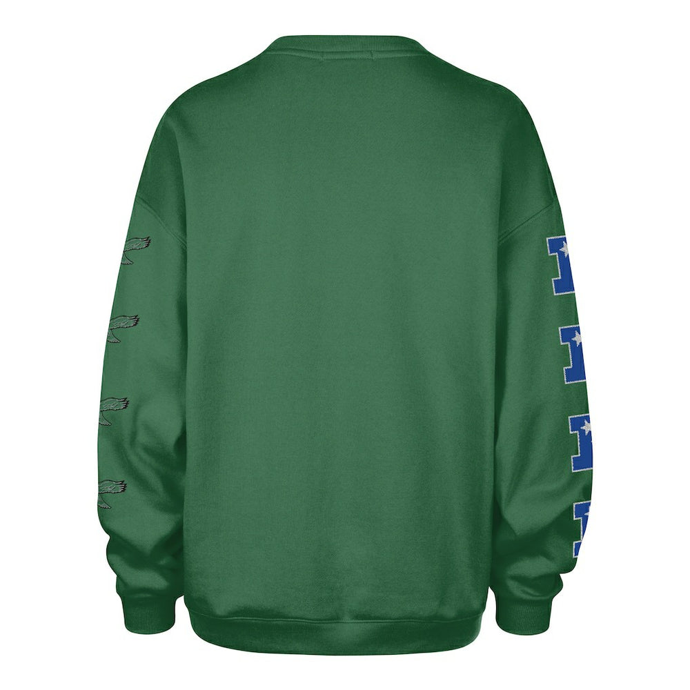 NFL Philadelphia Eagles '47 Women's Go Big Oversized Pullover Sweatshirt