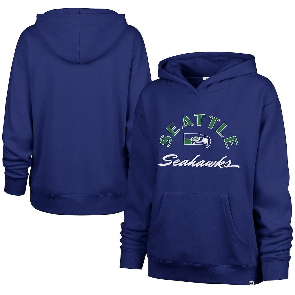NFL Seattle Seahawks '47 Women's Whirlwind Naomi Pullover Hoodie