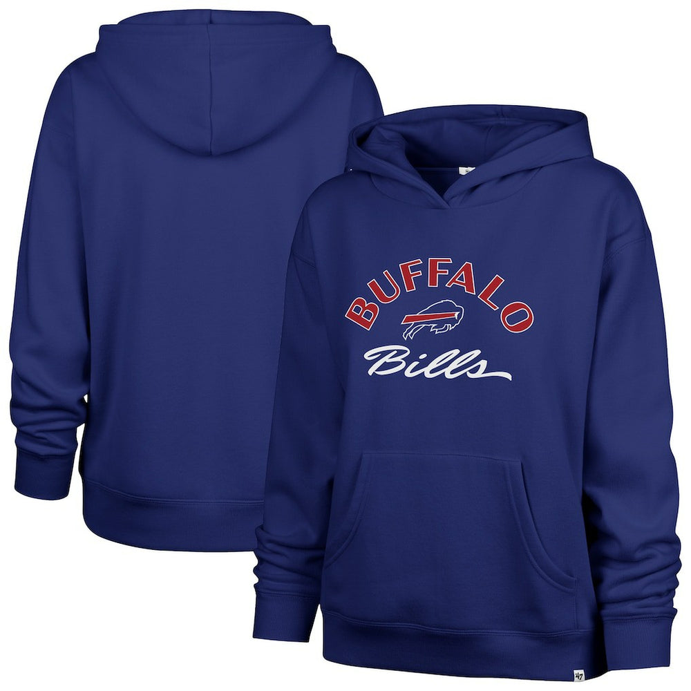 NFL Buffalo Bills '47 Women's Whirlwind Naomi Pullover Hoodie