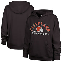 NFL Cleveland Browns '47 Women's Whirlwind Naomi Pullover Hoodie