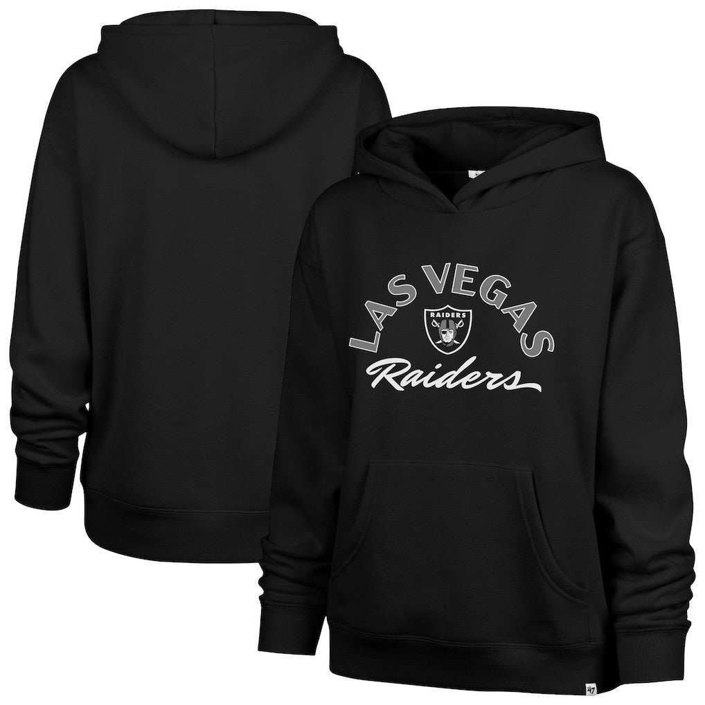 NFL Las Vegas Raiders '47 Women's Whirlwind Naomi Pullover Hoodie