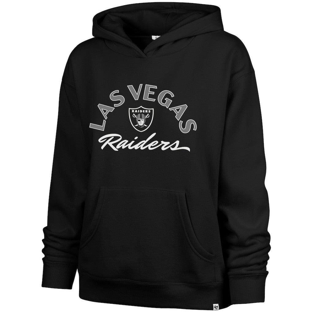 NFL Las Vegas Raiders '47 Women's Whirlwind Naomi Pullover Hoodie