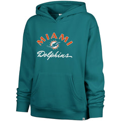 NFL Miami Dolphins '47 Women's Whirlwind Naomi Pullover Hoodie
