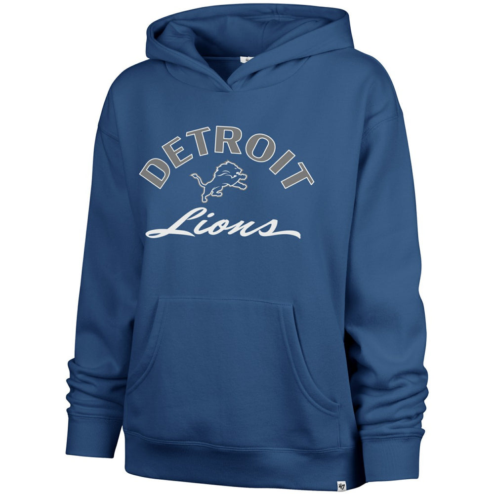 NFL Detroit Lions '47 Women's Whirlwind Naomi Pullover Hoodie