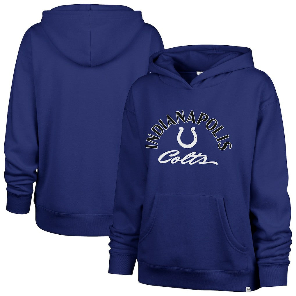 NFL Indianapolis Colts '47 Women's Whirlwind Naomi Pullover Hoodie