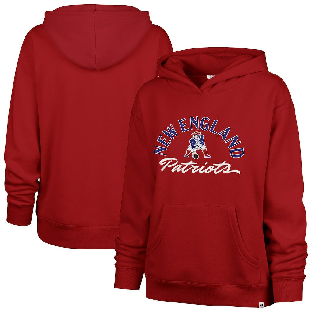 NFL New England Patriots '47 Women's Whirlwind Naomi Pullover Hoodie