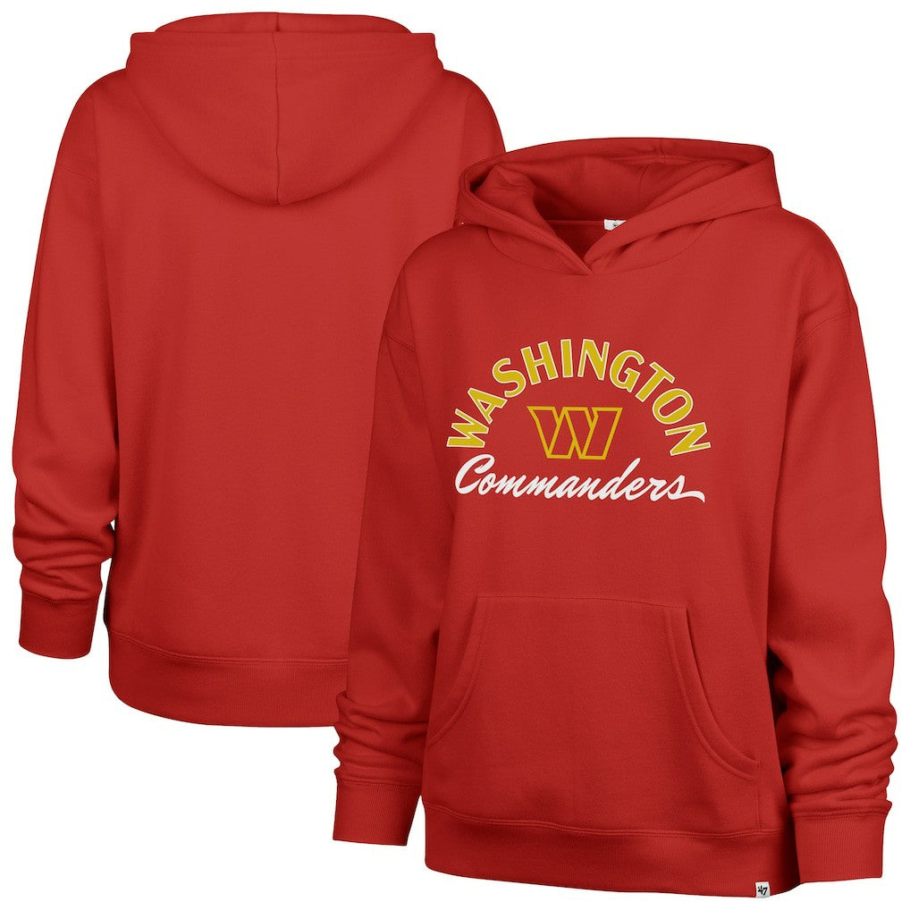 NFL Washington Commanders '47 Women's Whirlwind Naomi Pullover Hoodie