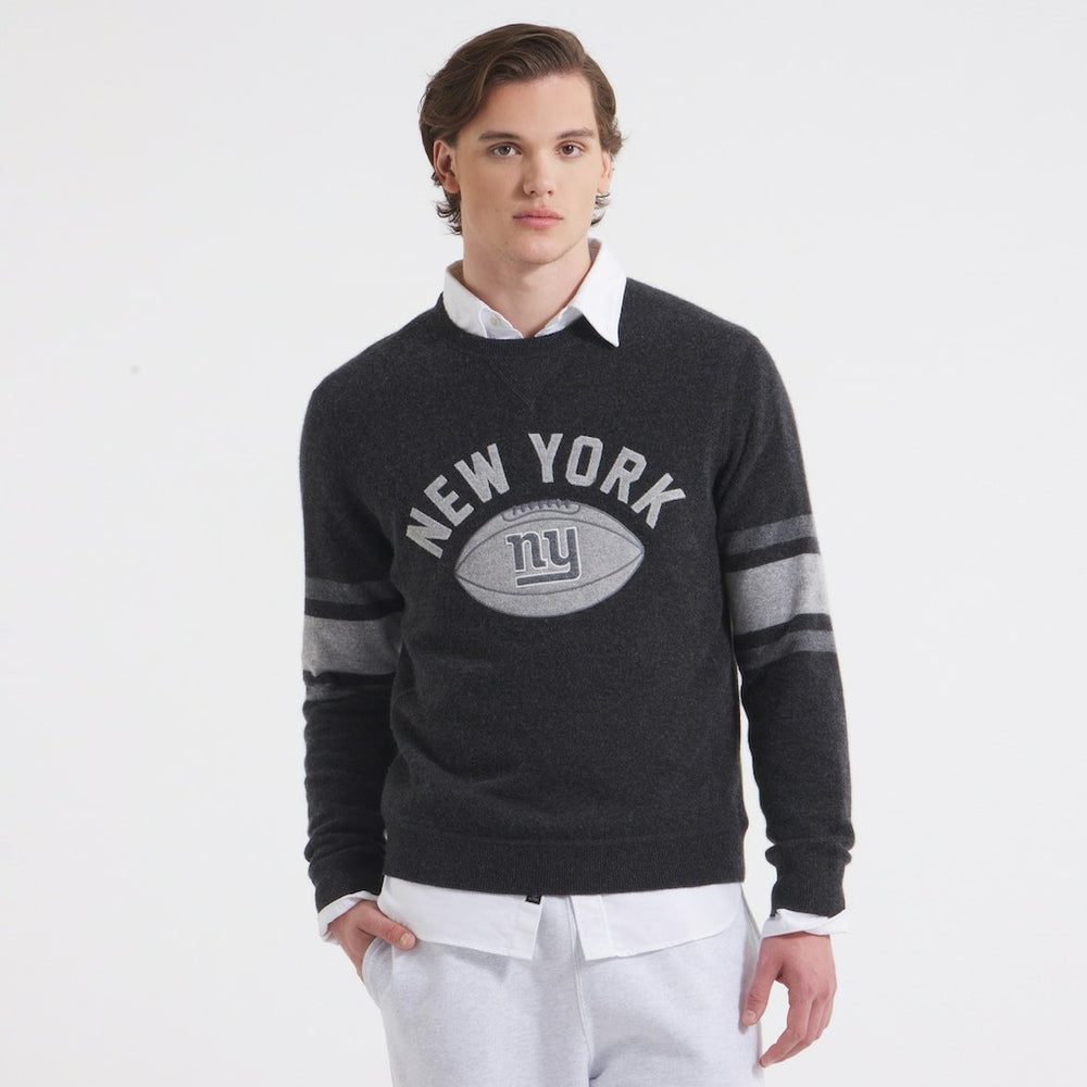 NFL New York Giants x Todd Snyder Cashmere Crew Sweatshirt
