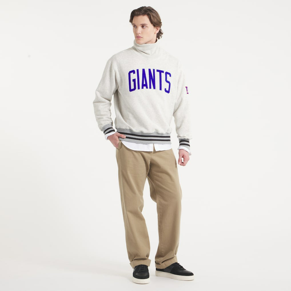 NFL New York Giants x Todd Snyder Relaxed Canadian Fleece Turtleneck