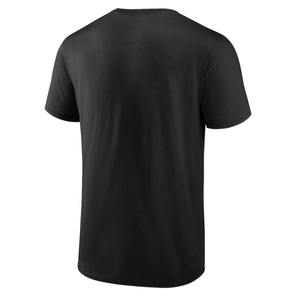 Miami Marlins Profile Big & Tall Primary Logo T-Shirt - Black