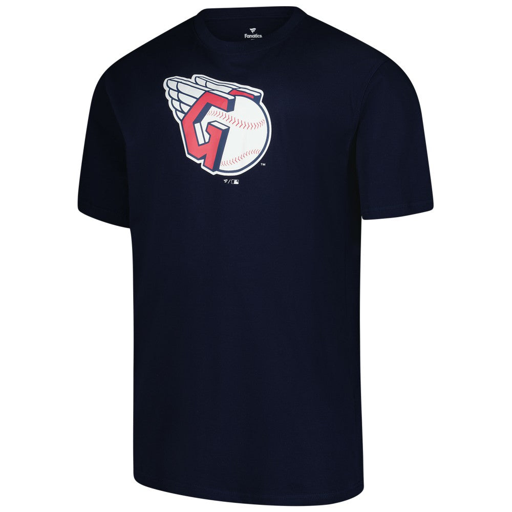 Cleveland Guardians Profile Big & Tall Primary Logo T-Shirt - Navy