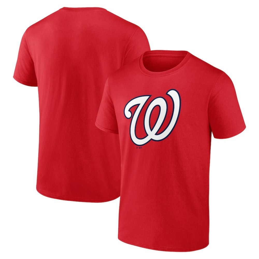 Washington Nationals Profile Big & Tall Primary Logo T-Shirt - Red