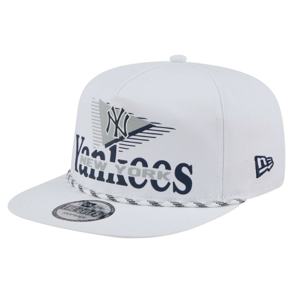 New York Yankees Collide Golfer Snapback Hat - White | New Era
