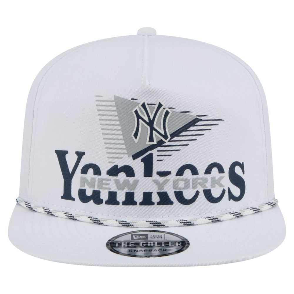 New York Yankees Collide Golfer Snapback Hat - White | New Era