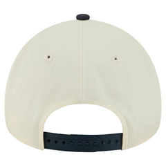 Cleveland Guardians Speckle A-Frame 9FORTY Adjustable Hat - Cream | New Era