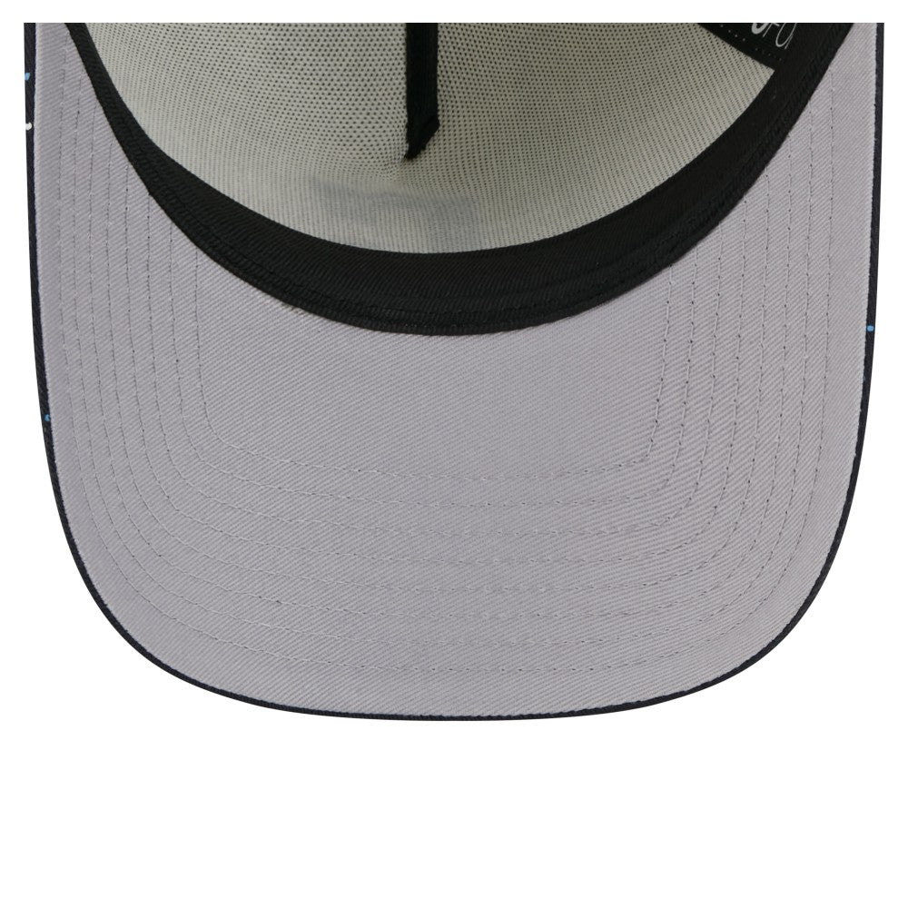 Cleveland Guardians Speckle A-Frame 9FORTY Adjustable Hat - Cream | New Era