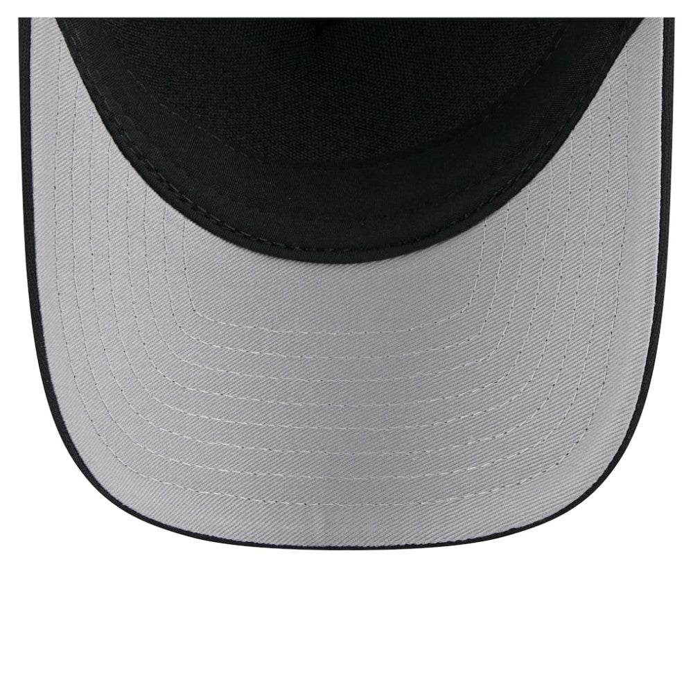 Philadelphia Phillies City Initial 9FORTY A-Frame M-Crown Adjustable Trucker Hat - Black | New Era