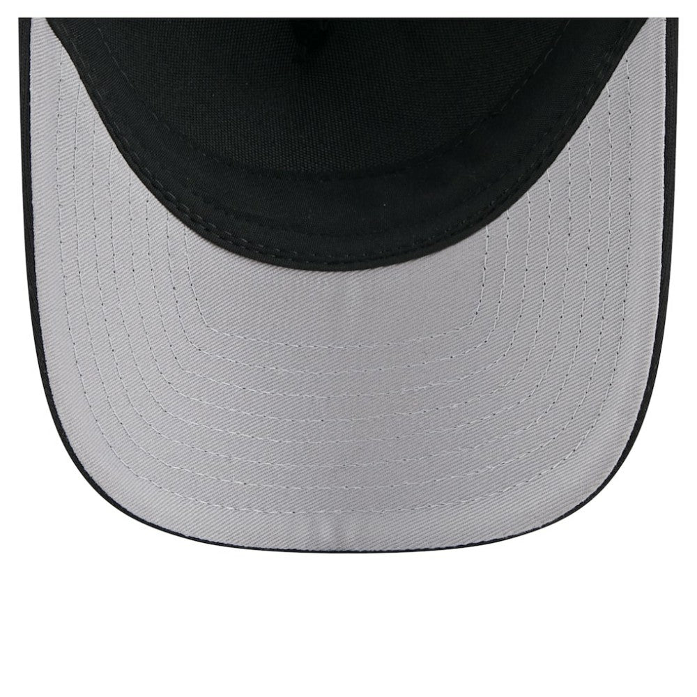 Seattle Mariners City Initial 9FORTY A-Frame M-Crown Adjustable Trucker Hat - Black | New Era